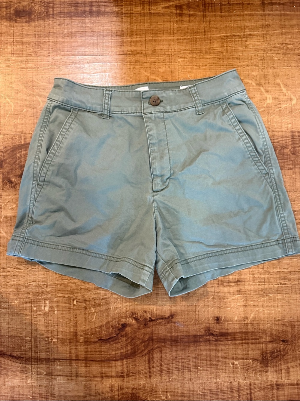 GAP Olive Green Chino Shorts